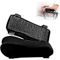 Miniatyrbilde 1 av 5: Armleneputer til Stol, Memory Foam for Kontorstol Gamingstol (2 STK svart)