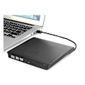 Pikkukuva 1 / 5: Ulkoinen USB-asema Kannettava poltin CD RW DVD Rom Lukija Kirjoitin Mac Windowsille
