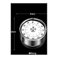 Miniatyrbild 2 av 3: Mekanisk Timer - 60 Minuter - Kökstimer, 6.5cm