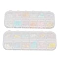 Pikkukuva 1 / 8: 2 kpl nail art eri muotoja Viehättävät manikyyrivinkit Set
