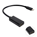 Miniatyrbillede 8 af 8: High Definition Multimedia Interface-adapterkabel 4K han til hun Plug and Play til computer
