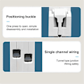 Miniatyrbillede 3 af 5: TOB9e-63M 110V 220V WIFI Smart Energimåler