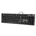 Miniatyrbilde 8 av 8: HXSJ Gaming Keyboard Portable L300 Keypads Med Bakgrunnsbelysningseffekter for PC-spillere Bærbar PC-arbeid