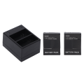 Miniatyrbillede 8 af 8: Kamera Batteri Oplader Hurtig Dobbelt Slot Batteri Oplader med 2 Batterier Kompatibel til Hero 2 3