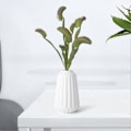Miniatyrbillede 3 af 5: 1 Gren Plastik Kunstig Fluefanger Græs Plante Hjemmefest Skrivebordsdekoration