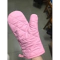 Miniatyrbild 4 av 5: Tjocka Värmebeständiga Ugnshandskar Grytlapp Bakhandskar Värmebeständiga Ugnshandskar (Rosa)