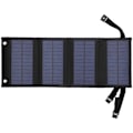 Miniatyrbild 6 av 8: 7W 5V Bärbar Solpanel Fällbar Laddare Platta Nödladdare för Utomhuscamping Svart