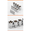 Miniatyrbilde 4 av 4: 14 Deler E Star E4-E24 Hunn Torx Pipenøkkelsett E-Torx Ekstern Sekskant Pipenøkkelmutter