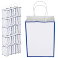 Miniatyrbild 6 av 8: Miljövänlig bärbar kraftpåse Butiksförpackning för kläder Presentpåse (S 15 x 8 x 21 cm)