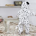 Miniatyrbillede 4 af 4: Dinosaur Onesie Kostume til Småbørn med Hætte til Halloween - Sneleopard 3-6 Måneder