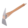 Miniatyrbillede 4 af 8: Pick Axe Enkel Praktisk Fin udførelse Rustfrit stål Træmateriale Graveværktøj