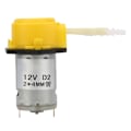 Miniatyrbild 2 av 8: DC12V gul mikro vatten flytande peristaltisk pump för akvarielab analytisk 2*4mm