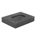 Miniatyrbillede 5 af 8: Støbestøbeform Hurtigopvarmning Køling Slidfast metalsmelteform til støbning Raffinering 3,1 X 2,4 X 0,6 tommer