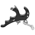 Miniatyrbillede 8 af 8: Metaludløserhjælpemidler Fire fingre Grip Tommelfingerskydel Trigger Compound Bue Tilbehørsort