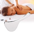 Miniatyrbillede 4 af 8: Rustfrit stål skrabebræt Kropsakupunktur Massage Muskelsmerter Gua Sha Tool