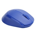 Miniatyrbillede 7 af 8: 2,4 GHz mus - lydløs, ergonomisk, mini, bærbar med trådløs modtager til stationær computer, bærbar computer - blå