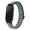 Miniatyrbillede 2 af 5: Fitbit Inspire 3 Nylon Flettet Elastisk Solo Loop Sport Rem Sort - 44