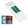 Miniatyrbillede 5 af 8: 5 stk 12VDC/24VDC Mini Elektrisk nødudgangskontakt Dør åben manuel trykknap