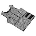 Miniatyrbild 4 av 8: Mäns svett väst kropp shapewear midjetränare svett utomhus fitness sport träning väst grå L