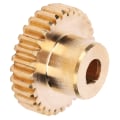 Miniatyrbild 7 av 8: Spur Gear Mässing 30 Tand 0,8 Mod 6mm DBore Hårdvara Industrirobotdelar 430100060030