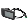 Miniatyrbillede 4 af 8: Elektrisk cykel LCD-display meter Vandtæt 5pin stik Cykelkonverteringsmeter til Bafang-controller 24‑48V