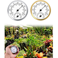 Miniatyrbilde 2 av 5: Termometer Hygrometer Pointer Temperatur Fuktighetsmåler for Drivhusdrift 2 STK Gull for Hjem og Hage