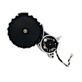 Miniatyrbild 3 av 5: Drivhjulsenhet med motor kompatibel E10/B112/E12 Robotdammsugare Höger Hjul-B13