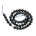Miniatyrbilde 1 av 8: Tiger Eye Stone String Dekorativt Armbånd Anheng for DIY Håndverk Pynt 8mm Diameter Perle