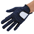Miniatyrbillede 7 af 8: Mænds Golfhandsker Venstre Hånd Mikrofiber Svedabsorberende Bløde Åndbare Golfhandsker Royal Blå27#