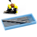 Miniatyrbilde 6 av 8: Miniatyr Drill Nål Gravering Freser Utskjæringsbiter Gull Sølv Smykker Making Tool