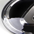 Miniatyrbillede 4 af 5: Bilfrontgrill-emblem til specielt emblem billogo front 150 mm