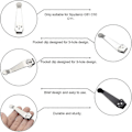 Miniatyrbillede 4 af 5: Lommeklips Titanium Legering Tilbehør Bærbar Dyb Bæring Holdbar DIY Talje Solidt Værktøj Praktisk Bagside Kompakt til C81 0 1 3-Hul (Sort)