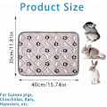 Miniatyrbilde 3 av 5: Kjølematte for kanin, hamster, marsvin, sovematte for små kjæledyr, valp, kanin, hamster, katt 40*30cm/15.7*11.8in