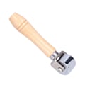 Miniatyrbilde 3 av 8: Press Edge Roller Lærhåndverk Tretthåndtak Pels Stempling for Limlaminering DIYS 26mm