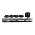 Miniatyrbillede 3 af 8: Minitastatur 4 taster 1 knap USB eller BT Blue Switch Plug and Play Programmerbart tastatur med baggrundsbelyst til gaming Office Media