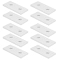 Miniatyrbillede 2 af 8: 10 stk. Sammenføjningsplade aluminium flad forbindelsesarmering Lodret forbindelsesværktøj 3030-2 hul