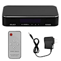 Miniatyrbild 1 av 8: HDMI 2.1-switch splitter 4x1 repeater switchbox hub HDCP2.2HDR4K/60HZ