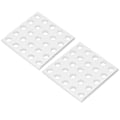 Miniatyrbillede 8 af 8: 2 stk Aluminium gitterpanelplade Meshpanel industridele 3116‑0040‑0040 5 x 5 hul