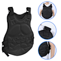 Miniatyrbillede 5 af 8: Nylon Sort Vest Beskyttelse Veste til CS Spil Sikkerhed Driver