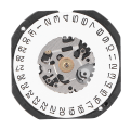 Miniatyrbilde 2 av 8: Kalender Hvit datovisning VX32 Quartz Watch Movement Replacement Watch Reservedeler Reparer Movement