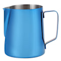 Miniatyrbilde 2 av 8: Melkeskummerkanne i japansk stil 304 rustfritt stål Kaffe Kopp Krus for Hjem Bar (600ML Blå)