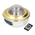 Miniatyrbild 2 av 8: Bluetooth-högtalare boll ljus RGB-festljus stjärnprojektor sovrumsmusikprojektionslampa för bröllop