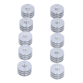 Miniatyrbild 5 av 8: 10 st 3D-skrivarvärmeledning Mini Aluminiumlegering Extruder Kylare Tillbehör Kit Set