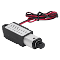 Miniatyrbillede 4 af 8: Elektrisk mikro lineær aktuator aluminium ABS jævnstrømsforsyning mini bevægelsesaktuator til landbrugsmaskiner 12V 10mm 0,4in