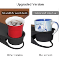 Miniatyrbillede 3 af 5: 2025 Ny Opgraderet Clip-On Kopholder til Kontorstol Bord Side til at Holde Kaffekrus Vand Sodavand Te