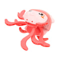 Miniatyrbillede 4 af 8: Octopus Clockwork Legetøj Auto Induktion Stemmestyring Octopus Legetøj med Musik Lys Automatisk Induktion Legetøj til 3 År Gamle+Pink