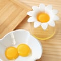 Miniatyrbild 3 av 5: Blomdesign Äggseparator för Enkel Äggvita och Äggula Extraktion Köksredskap