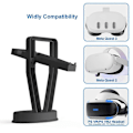 Miniatyrbilde 5 av 5: Konsollkontrollorganisator for Meta Quest3/for PS MOVE Grip Svart