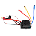Pikkukuva 8 / 8: 60A ESC vedenpitävä elektroninen nopeudensäädin lisävarusteet 1/10 RC-automallilleMusta