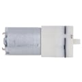 Miniatyrbilde 2 av 8: Mikro luft pumpe elektrisk pneumatisk membran vakuum mekanisk transmisjon 1 port 370 hvit DC6V